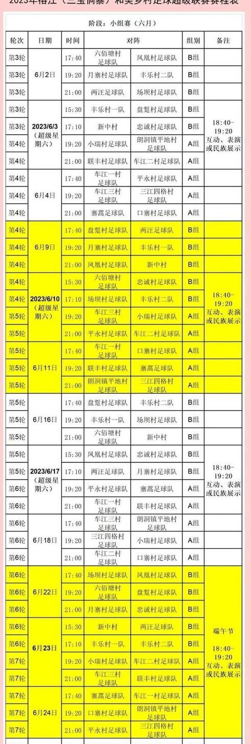 今晚球赛直播时间表2023足球赛程 (图3)