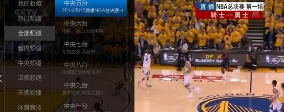 nba总决赛电视哪个台直播的