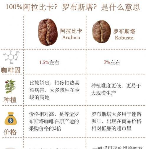 罗布斯塔豆和阿拉比卡豆的区别 (图4)