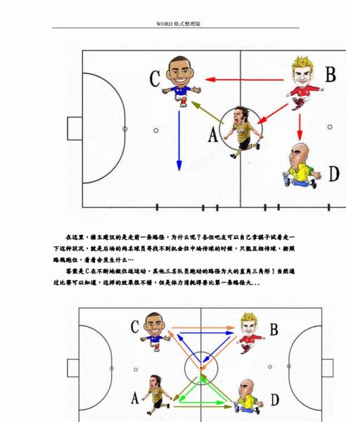 五人制球规则和打法图解122站位