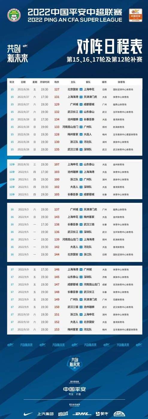 中超足协杯赛程,中超2024赛程一览表 (图2)