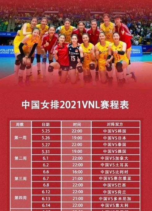 中国女排赛程表,2023-2024女排联赛最新消息 (图3)