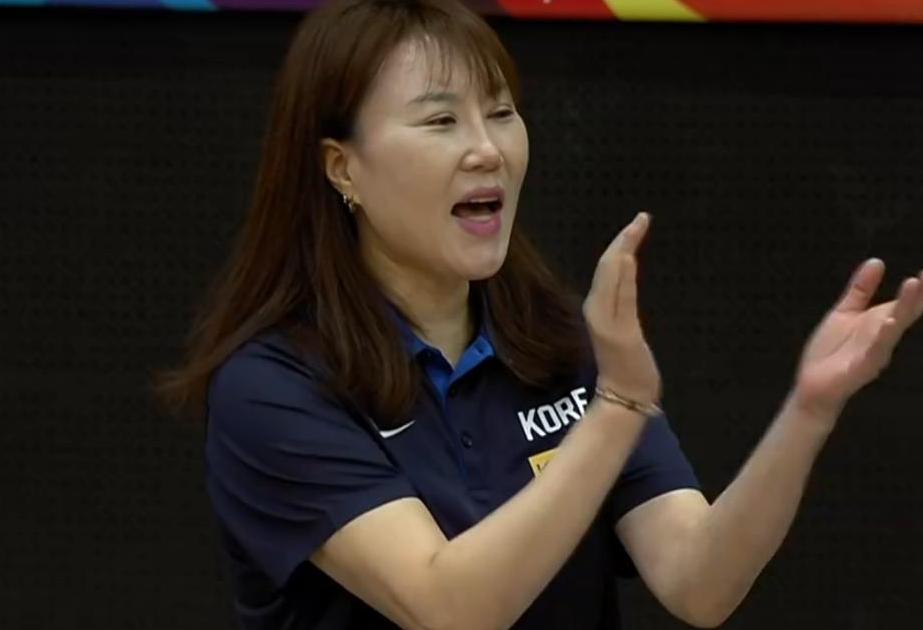 韩国女篮,韩国女篮主教练郑先珉 (图3)